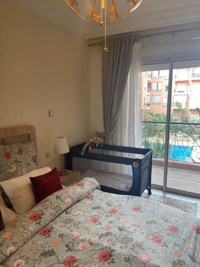 Beautiful, Great Equipped 122 M Holiday Apartment Near Majorelle Garden And Gueliz With Pool Views And A Large Balcony And Terrace Marrakesh Exteriör bild